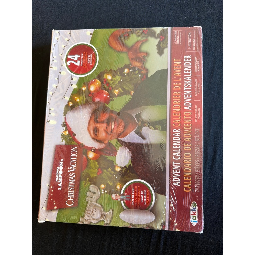 National Lampoons Christmas Vacation Advent Calendar Jakks Pacific 25pc Set NEW